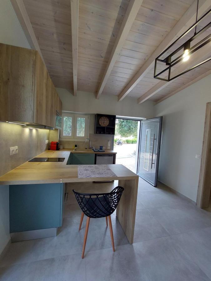 Electra Villa & Pool Studios Гайос Екстериор снимка